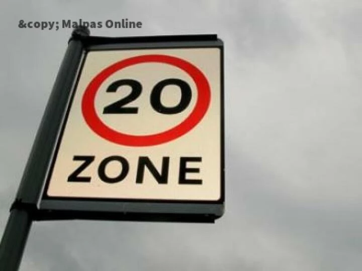 Image: 20 mph zone
