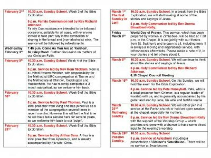 Swanbourne Chapel Newssheet Jan – Mar 2020_Page_2