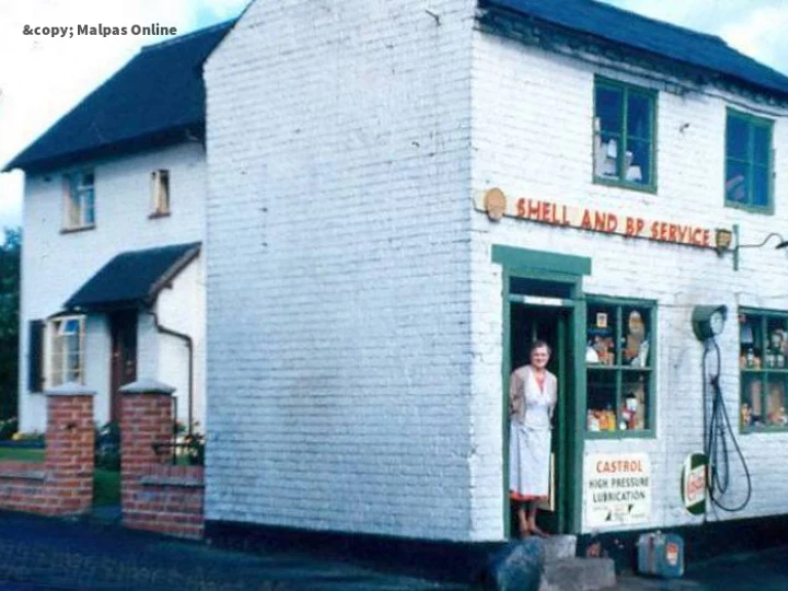 Malpas Garage 1950