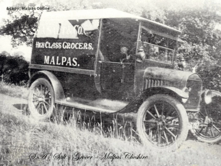 Salt's Delivery van