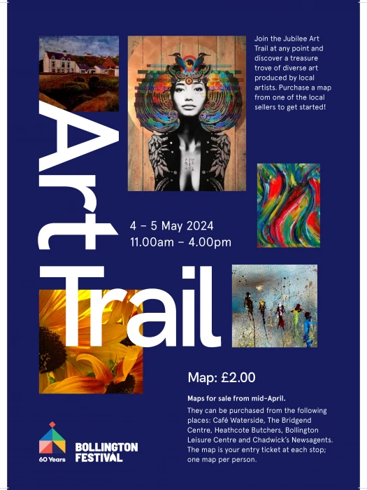 bollington art trail poster