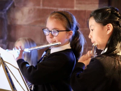 brereton pupils perform at the qts celebration