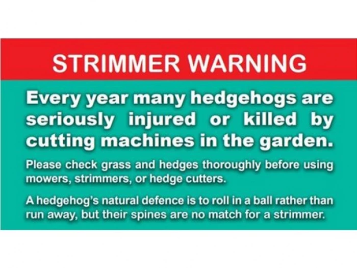 british hedgehog preservation society  strimmer