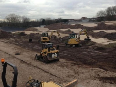 bulwell outlaws bmx track build