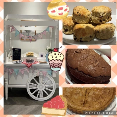 cafe cakes trolley