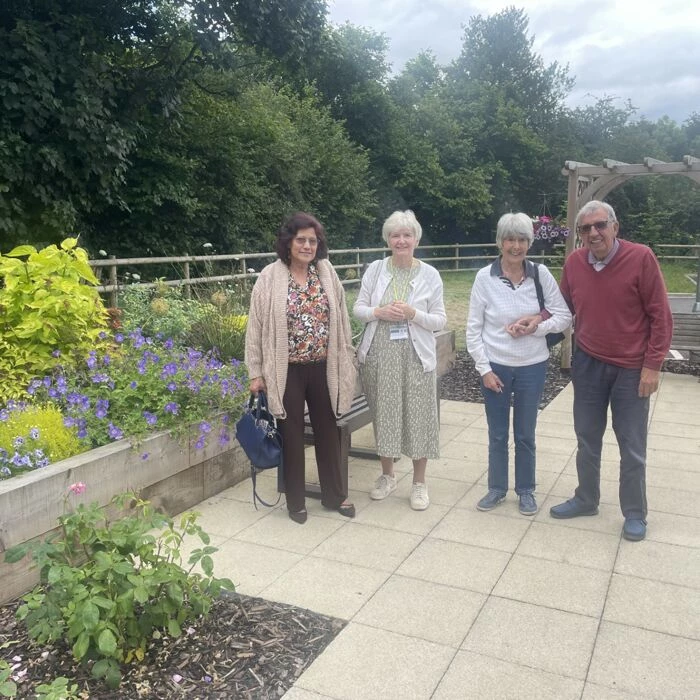 carers wellbeing hub garden july 24