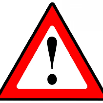 caution sign