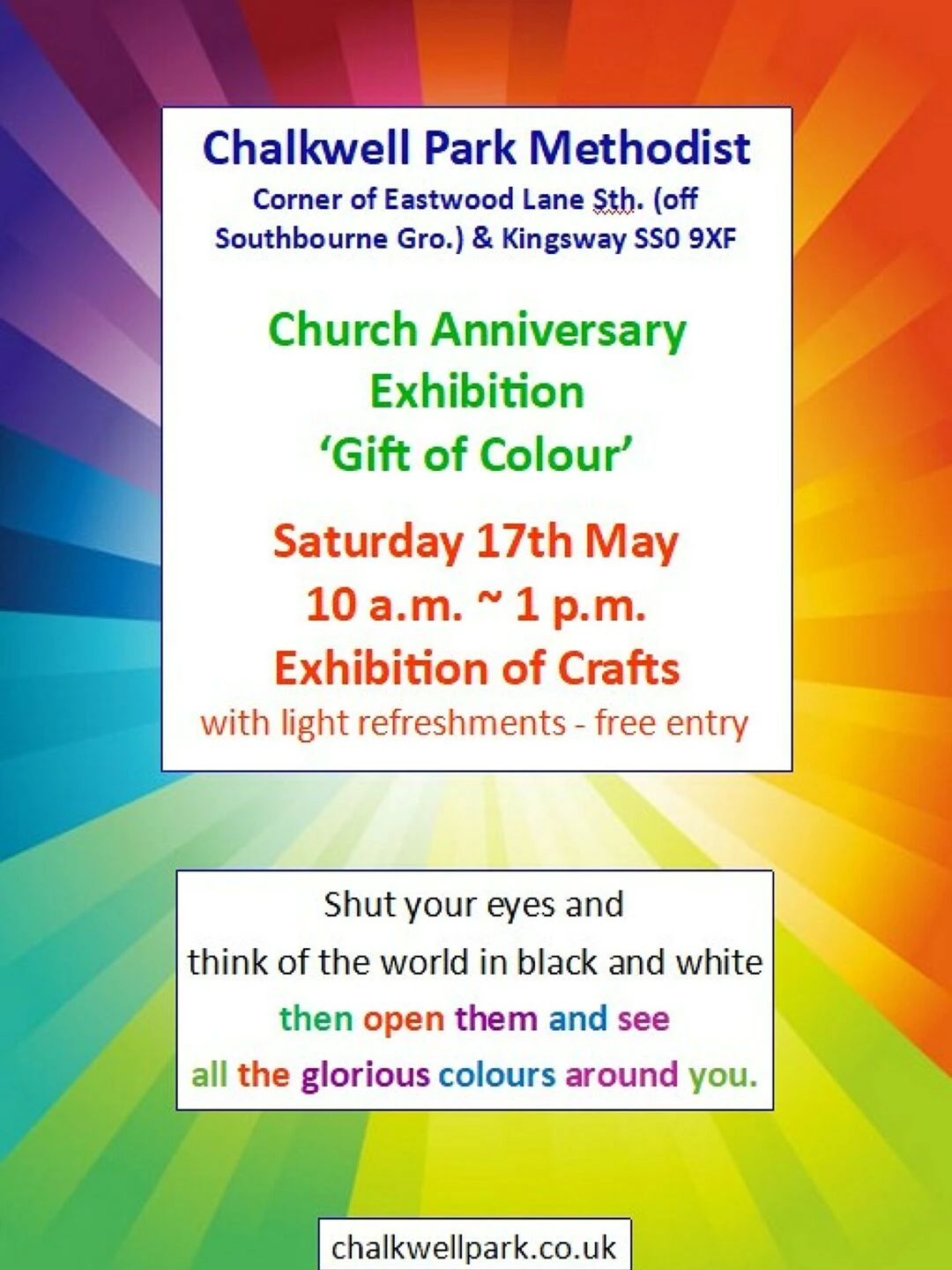 chalkwell park anniversary exhibition