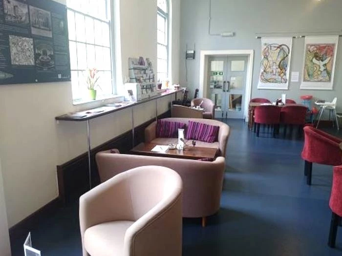 chapel cafe seating