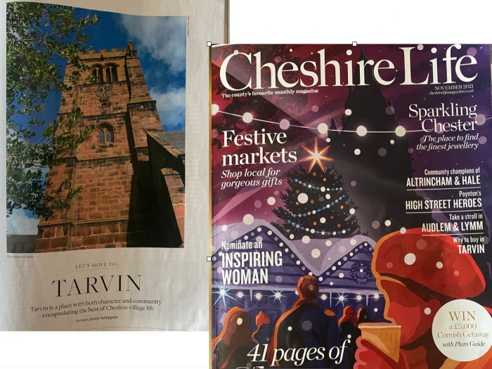 cheshire life article