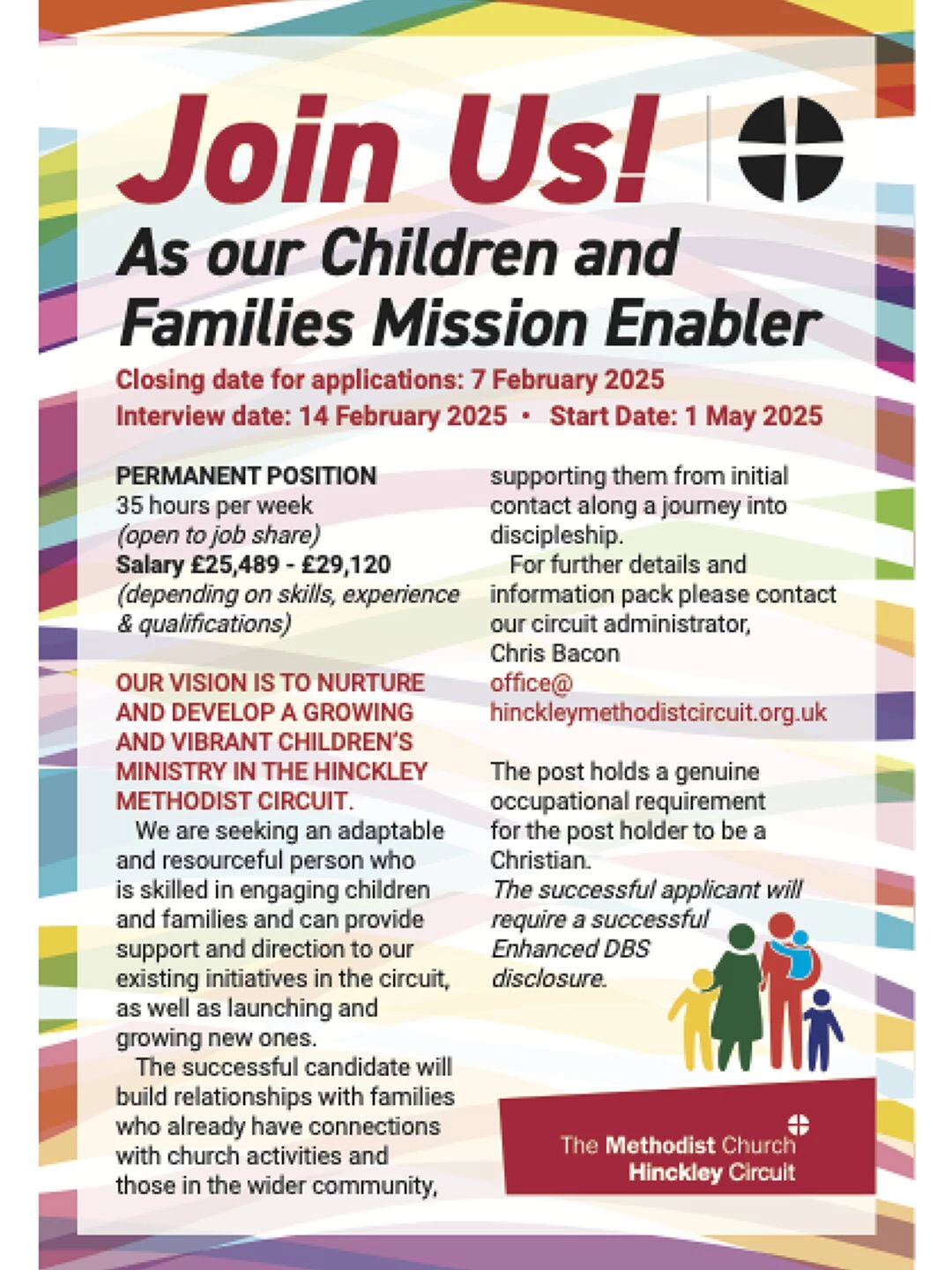 children and families enabler advert a5print2