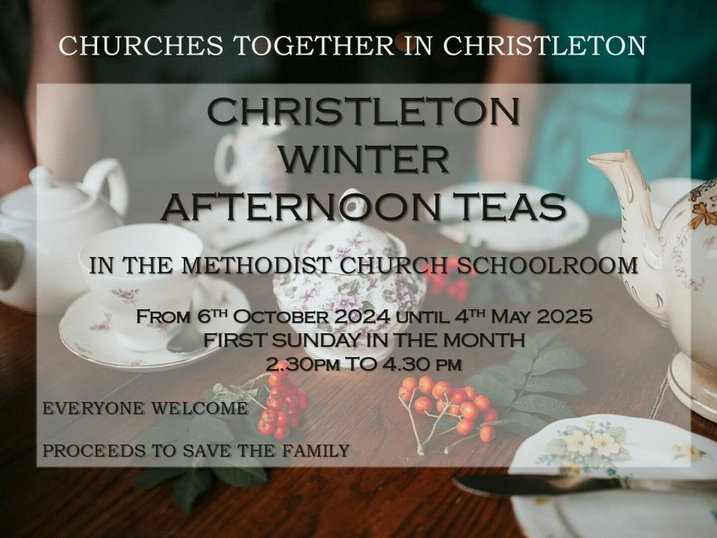 christleton winter teas