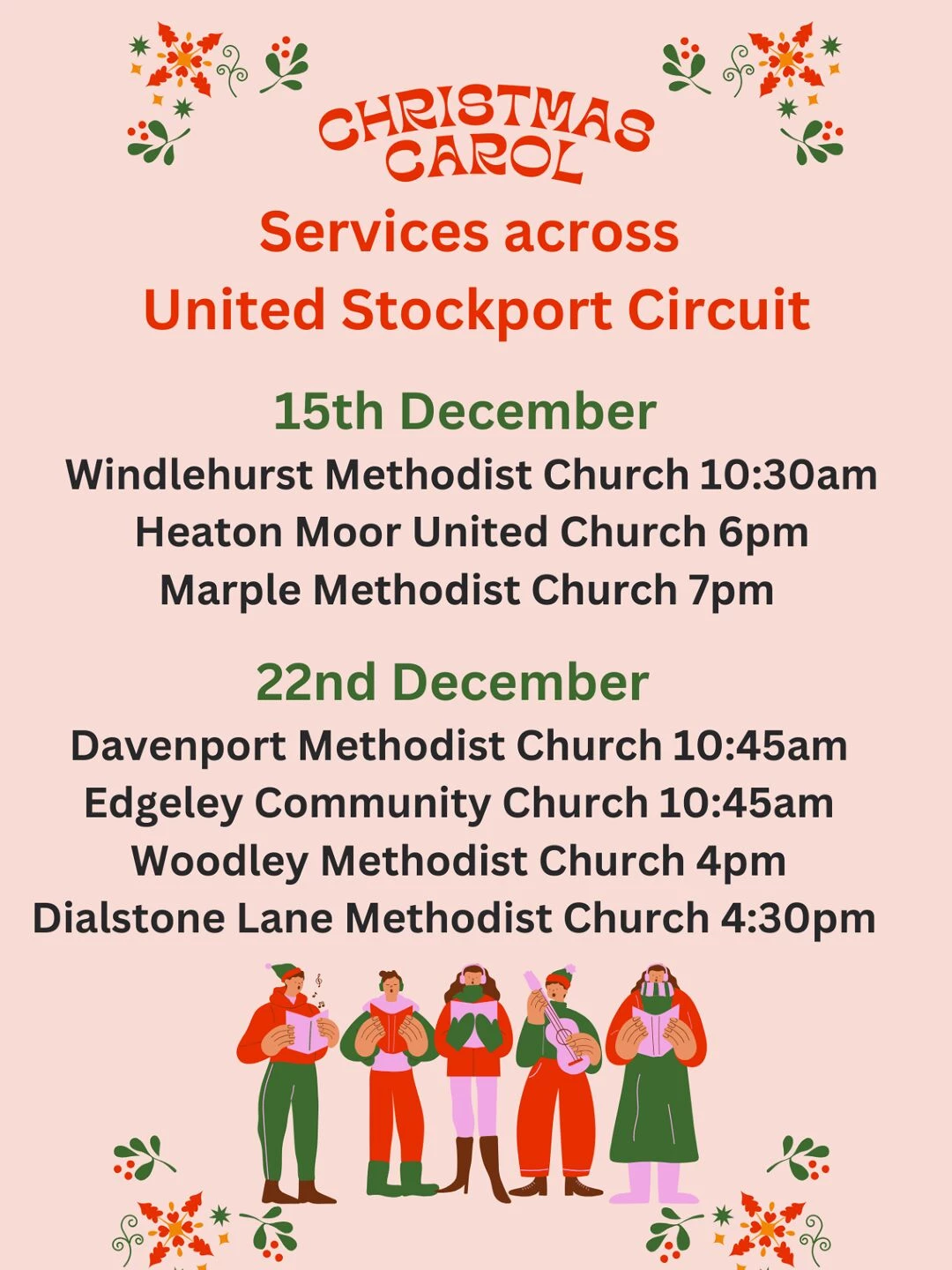 christmas carol services 2024