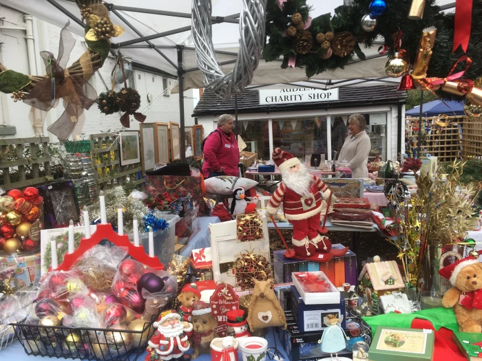 christmas charity shop