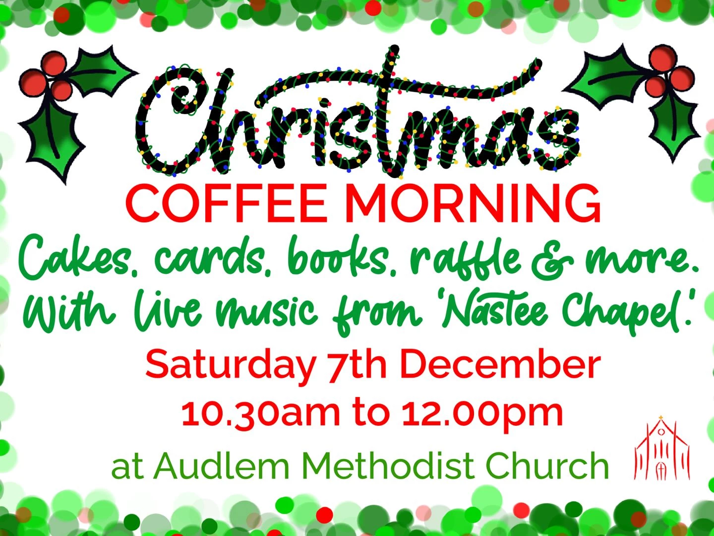 christmas coffee morning 2024