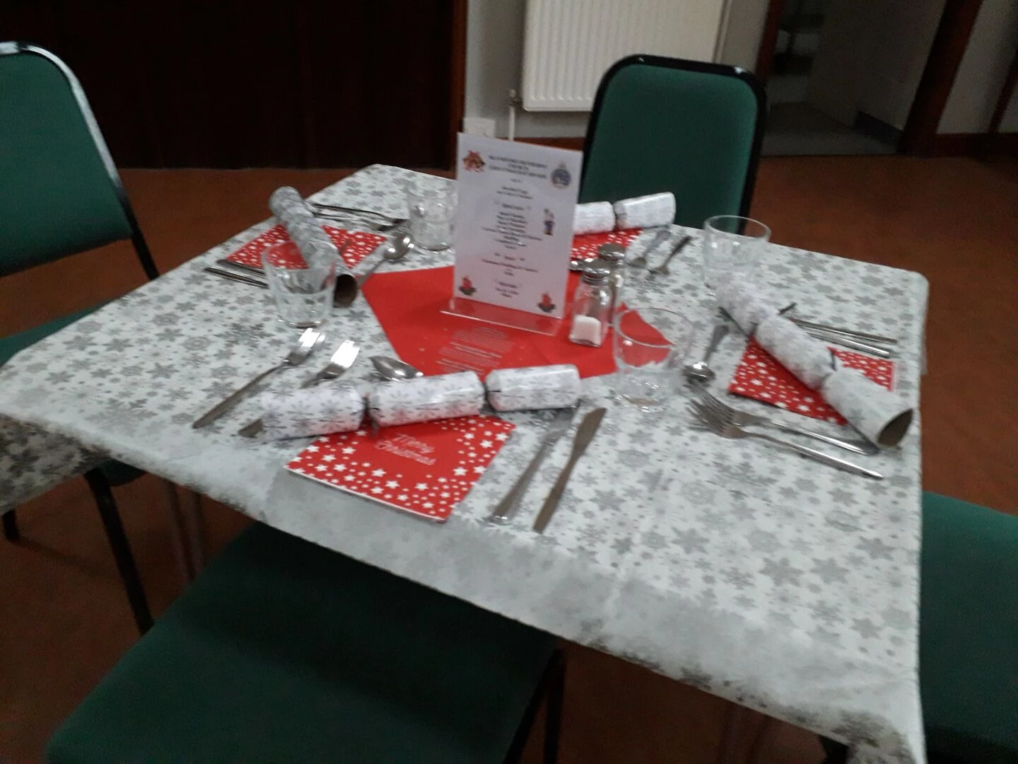 christmas day table