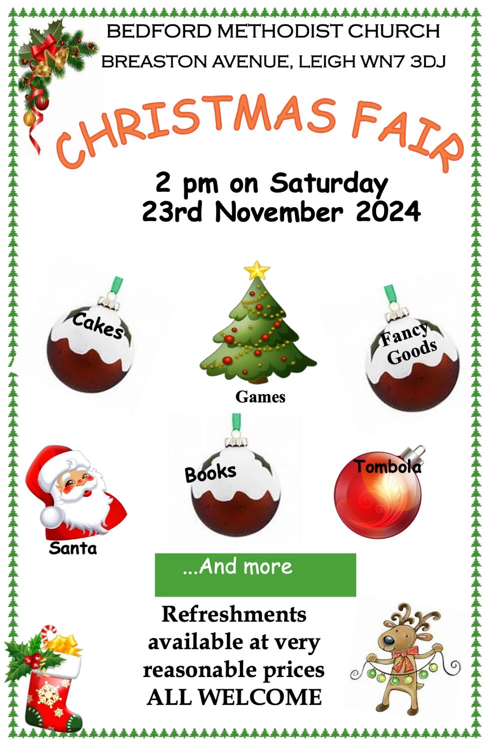 christmas fair at bedford 2024