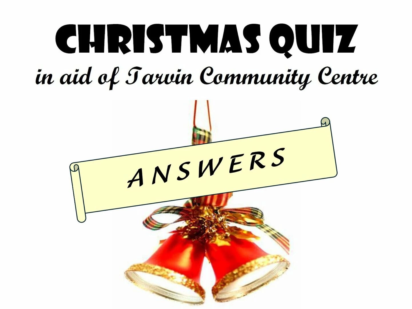christmas quiz poster for tcc 2024  answers