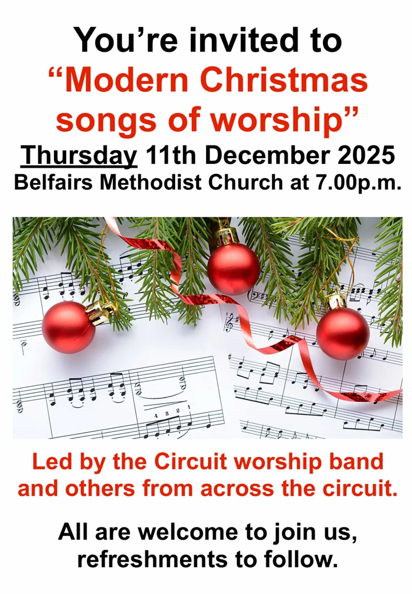 circuit christmas service