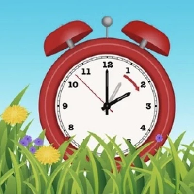 clocks forward