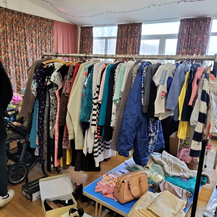 clothing stall
