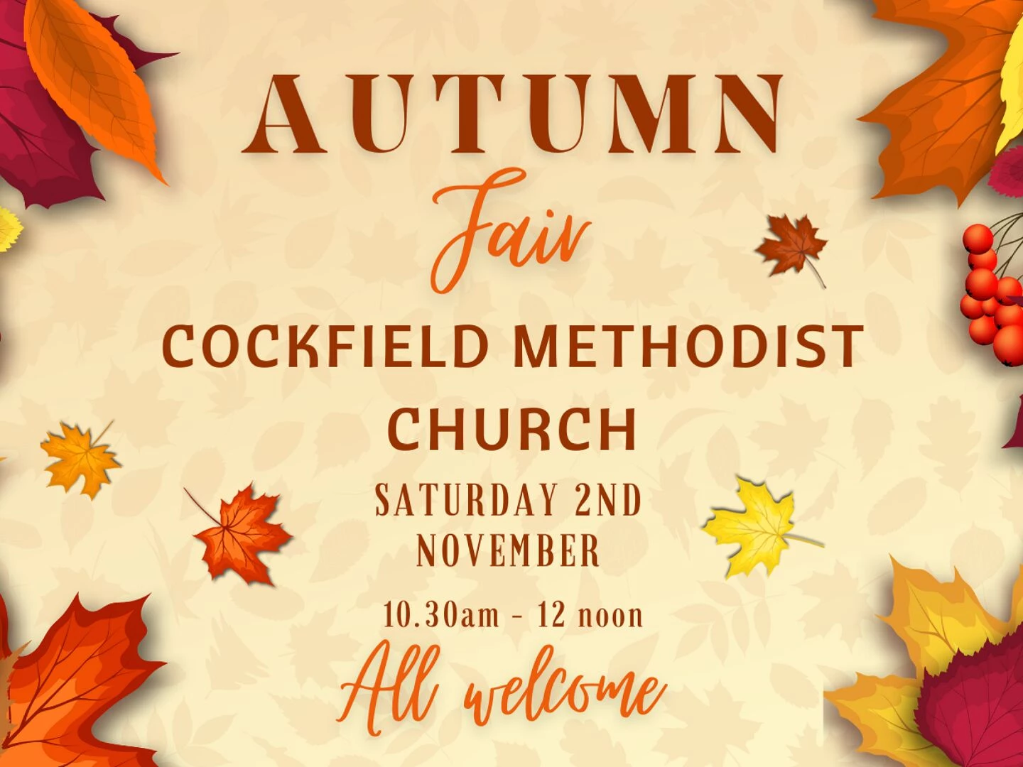cockfield autumn fair