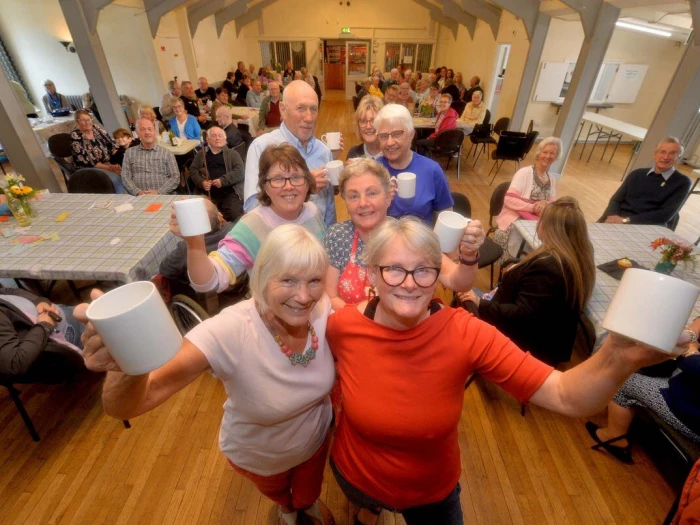 coffee club at criftins parish hall