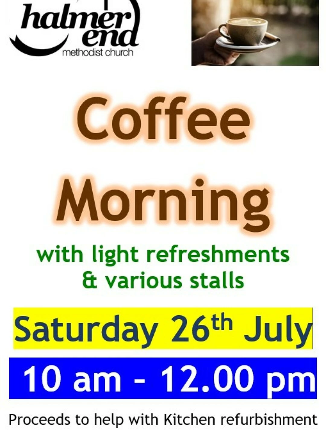 coffee morning 26th july 2025250722