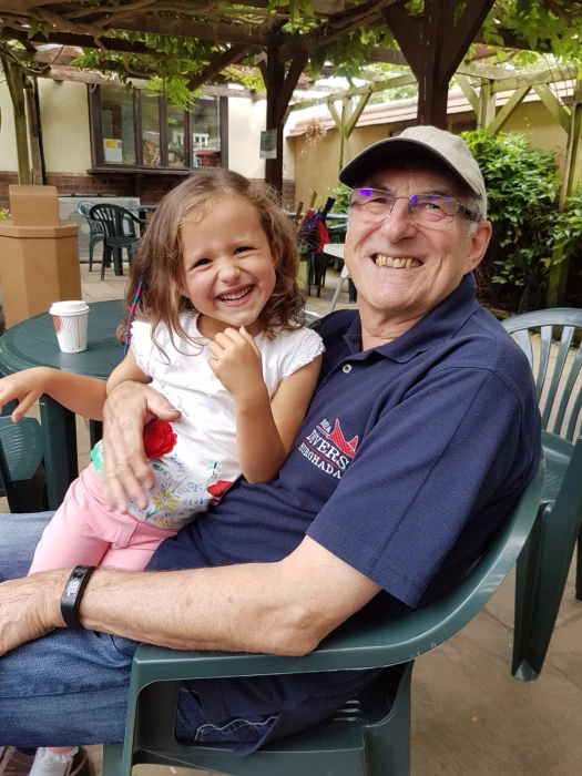 colin nicholls amp granddaughter
