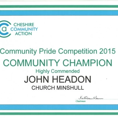 community champion cert
