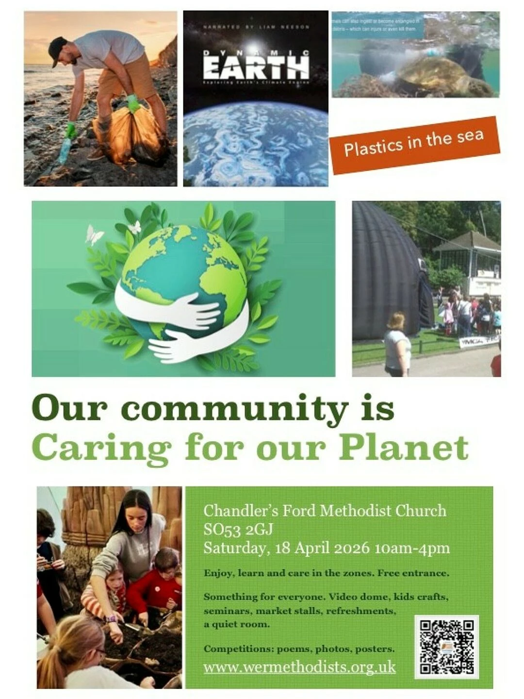 community event caring for our planet
