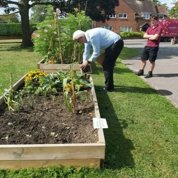community garden planters