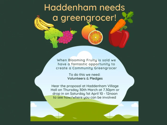community greengrocer flyer