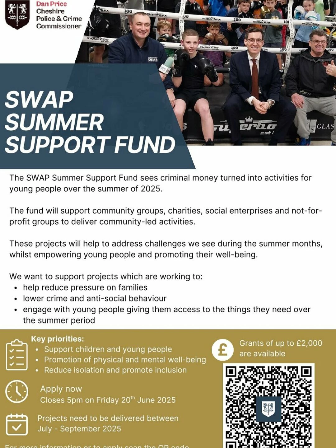 cpcc swap summer scheme