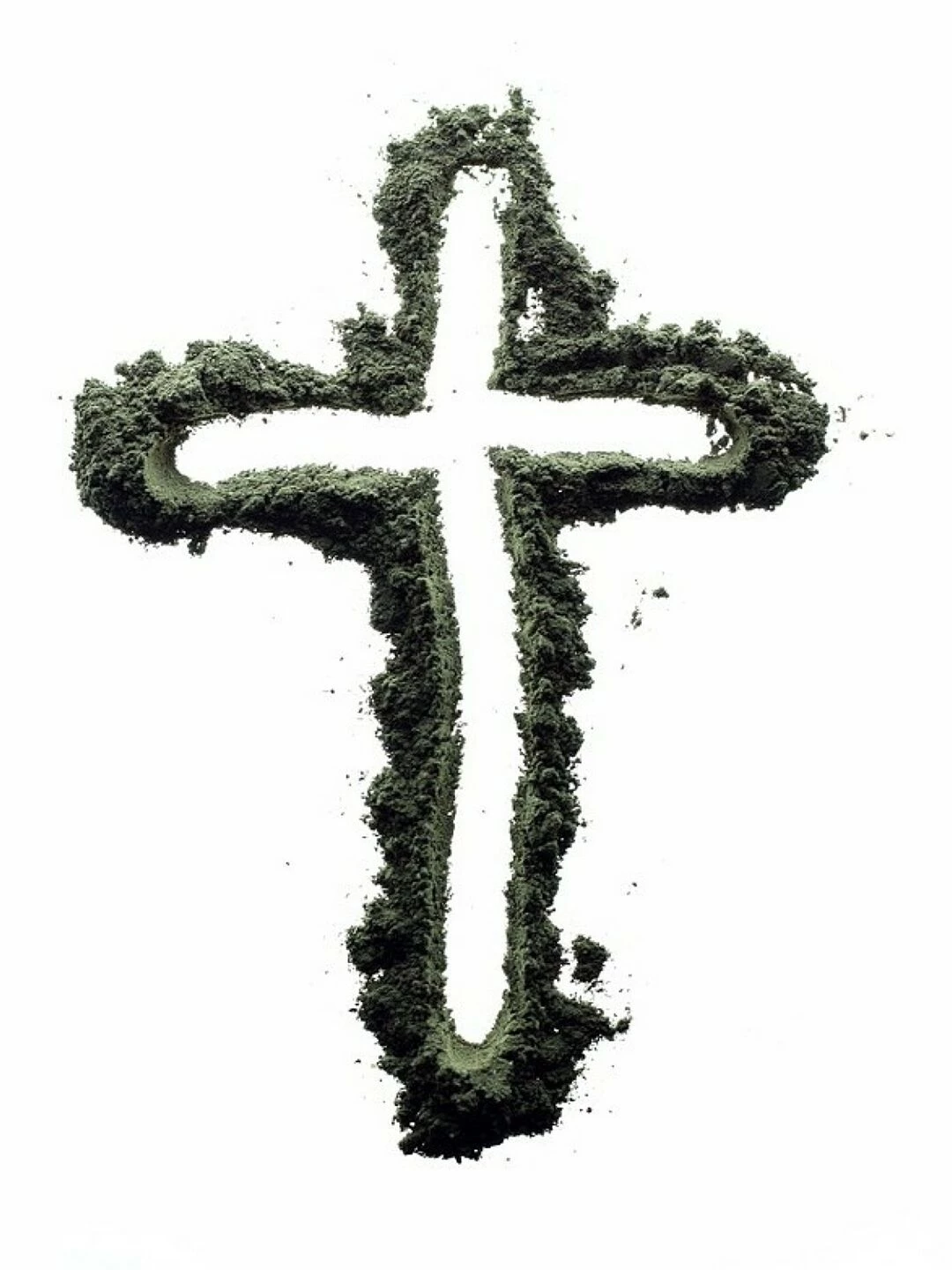 cropped cross of ashes