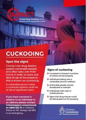 cuckooing message