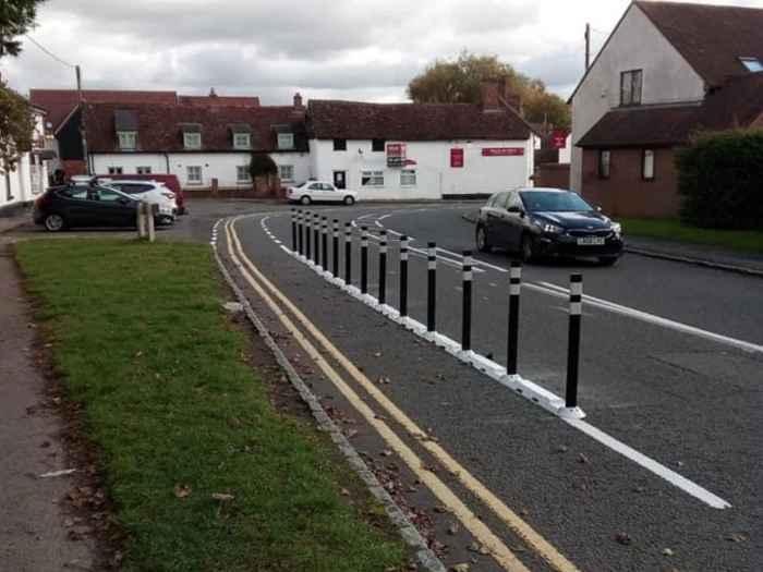 cycle lane at fort end