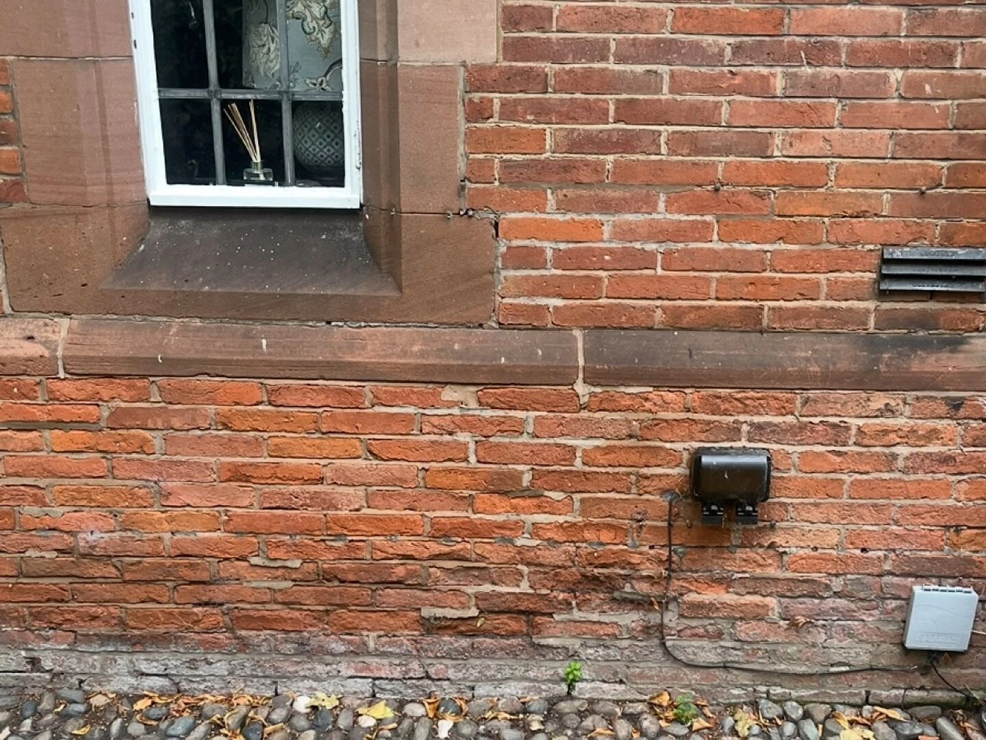 damage caused by cement mortar