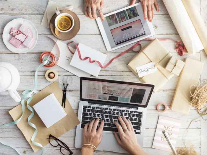 desktop laptop crafts