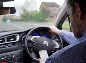 driver using phone