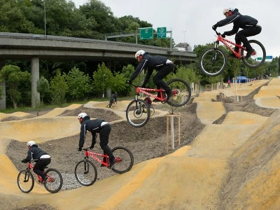 eastbourne pump track riders