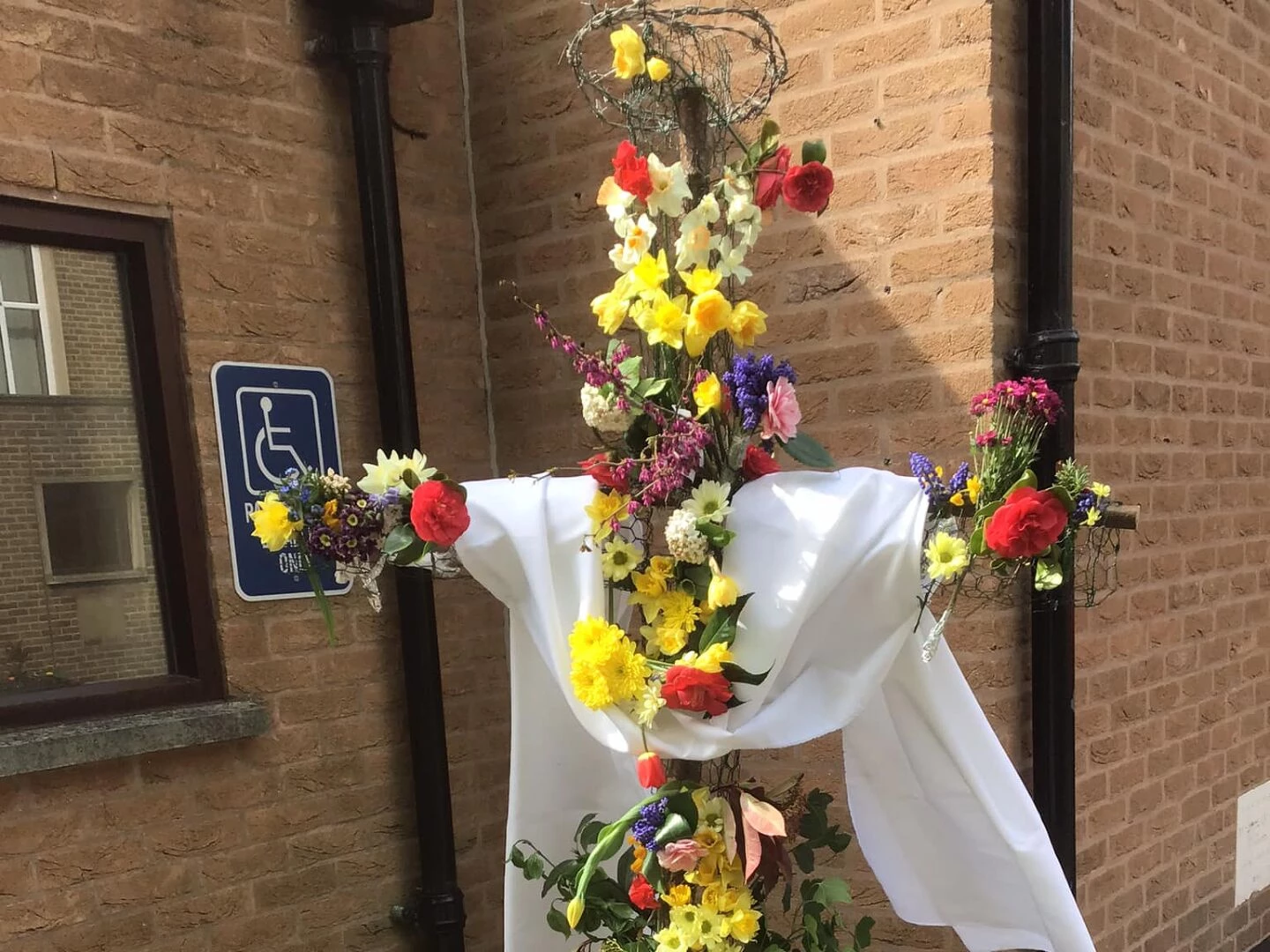 easter cross at birstall mc