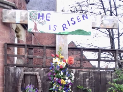 easter cross