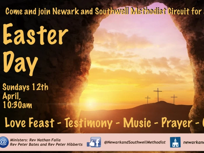 easter day service flyer