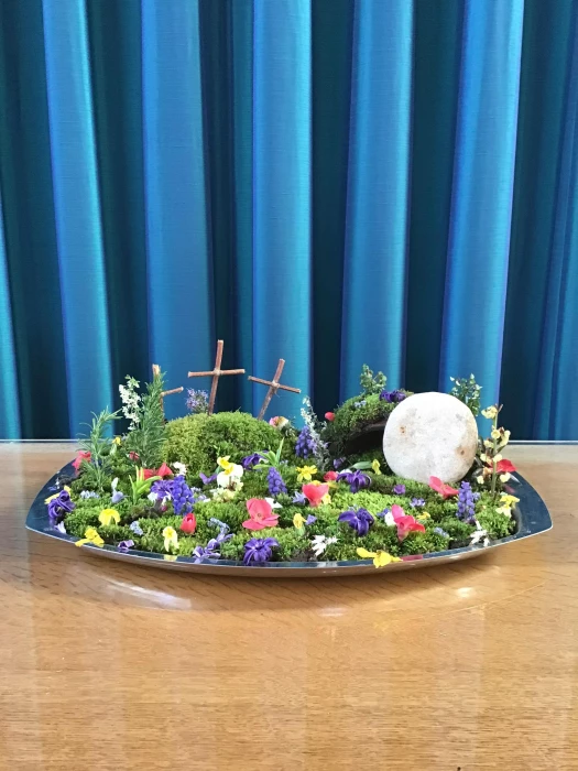 easter garden