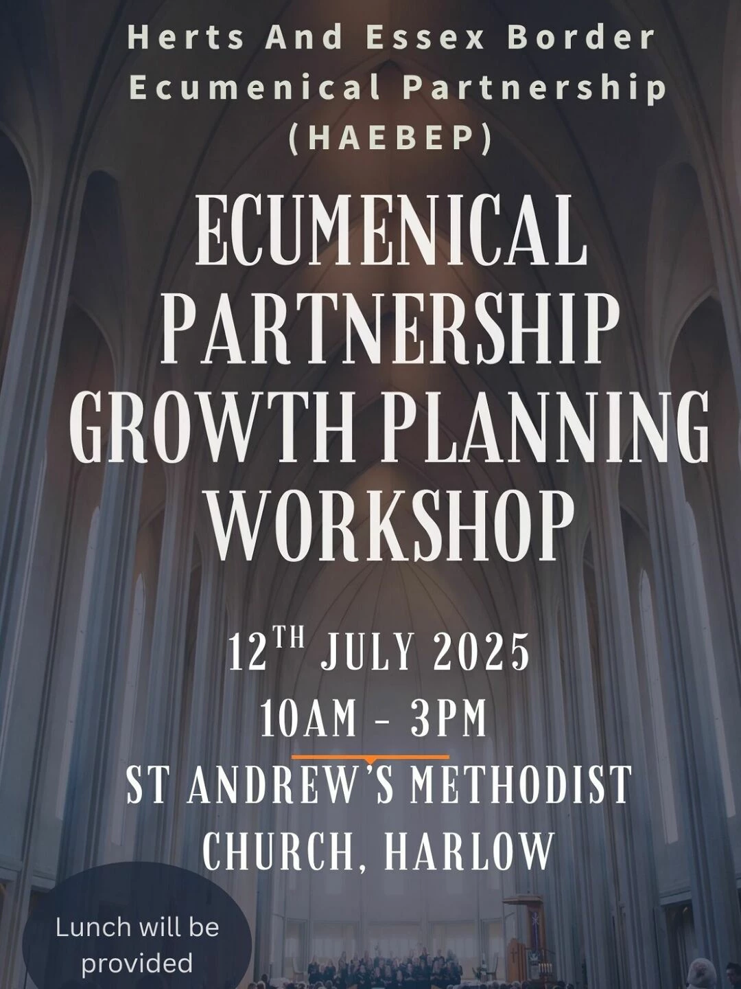 ecumenical partnership growth planning workshop