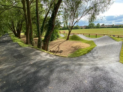 evesham pump track build