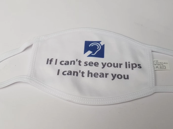 face mask from audlem printers
