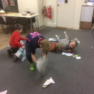 flapping the fish