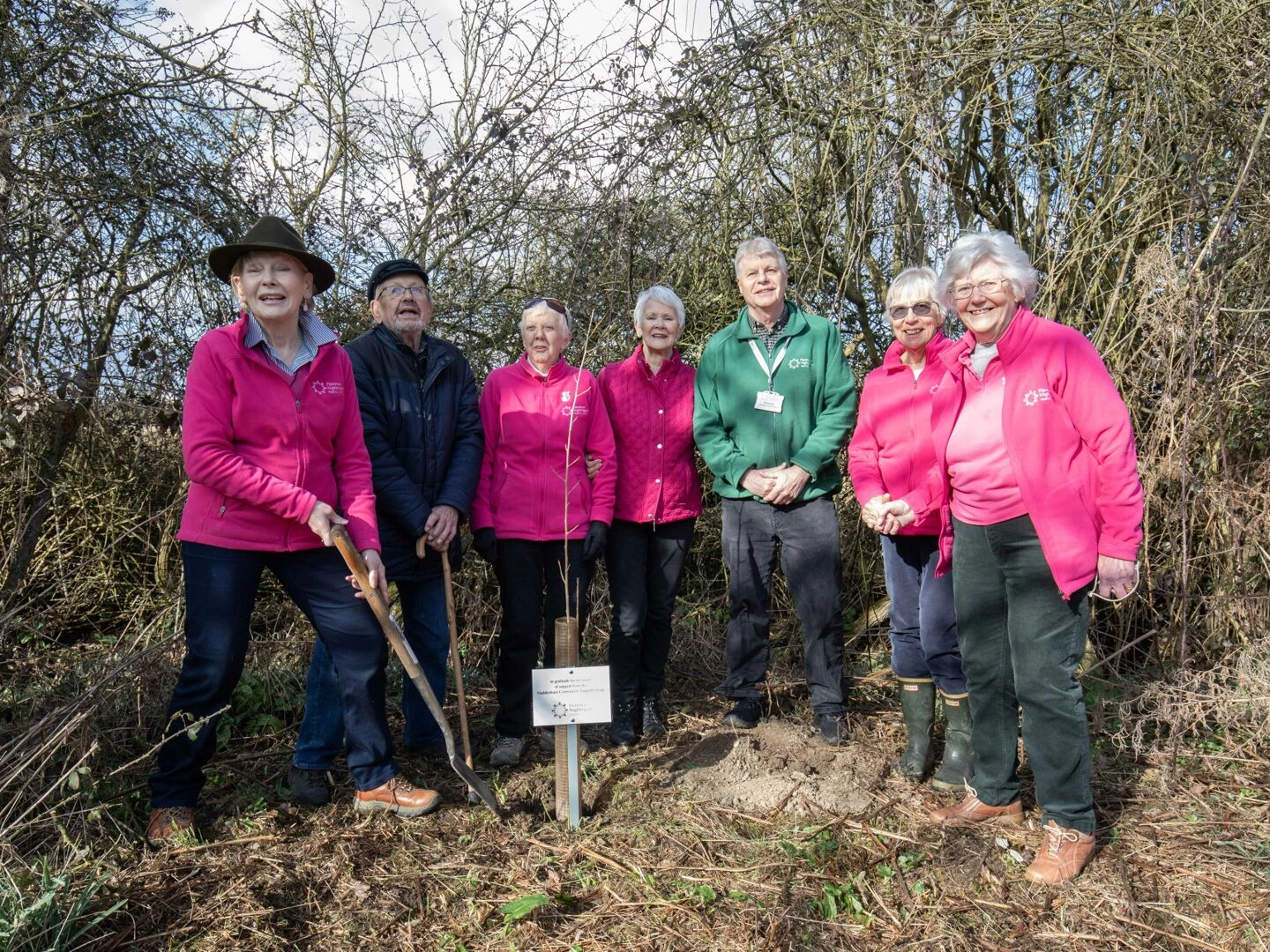 fnhc support group tree planting
